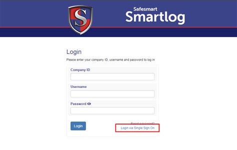 smartlog login